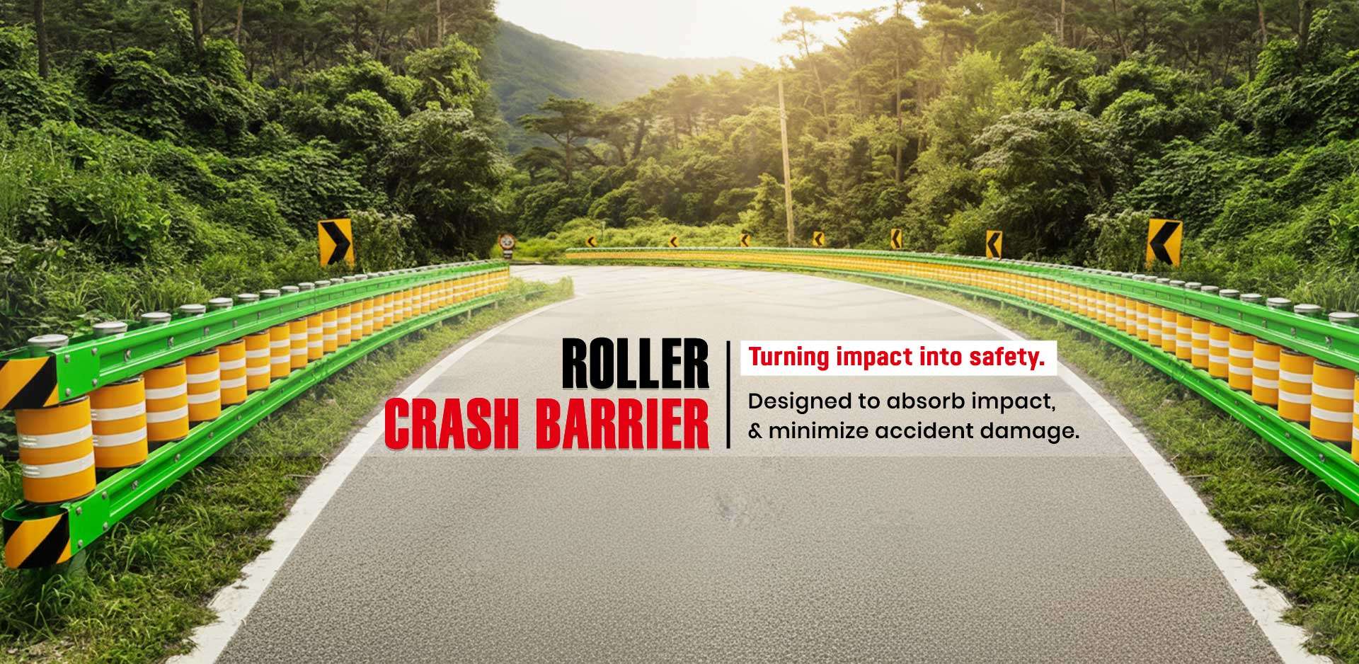 Roller Crash Barrier in Pune
